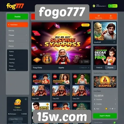 interface de usuário do fogo777 é intuitiva